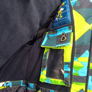 PHIBEE Big Boy's Waterproof Breathable Snowboard Ski Jacket (Print, 8)