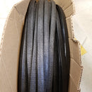 Trim-Lok Edge Trim Fits 1/8 Edge, 9/16 Leg Length, 250ft. Length, Black, Pebble Texture Flexible PVC Edge Protector for Sharp/Rough Surfaces, Easy to Install