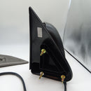 Driver side heated side mirror with turn signal arrow