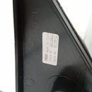 Driver side heated side mirror with turn signal arrow