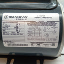 Marathon 5KHC39QN9575T Farm Duty Exhaust Fan Motor, 1 Split Phase, Totally Enclosed, Resilient Base, Ball Bearing, 1/4 hp, 1800 RPM, 1 Speed, 115/208-230 VAC, 48 Frame