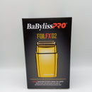 BaBylissPRO FXFS2G FOILFX02 Cordless Metal Gold Foil Shaver