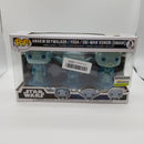 Funko Pop! Star Wars: Across The Galaxy - Force Ghost 3 Pack, Anakin, Yoda, and OBI-Wan. Glow in the Dark.