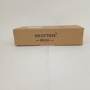 [5 Pack] BESTTEN Dimmer Wall Light Switch, Single Pole or 3-Way, Compatible with Dimmable LED, CFL, Incandescent and Halogen Bulb, 120VAC, UL Listed, White