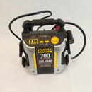 STANLEY FATMAX J7CS Portable Power Station Jump Starter: 700 Peak/350 Instant Amps, 120 PSI Air Compressor, 3.1A USB Ports, Battery Clamps