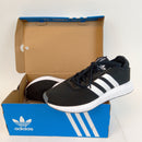 adidas Originals Women's Swift Essential Sneaker, Black/White/Silver, 9