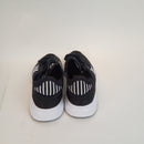 adidas Originals Women's Swift Essential Sneaker, Black/White/Silver, 9