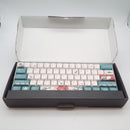 XVX MK61 60% Mechanical Keyboard Wireless, Ultra-Compact 2.4G Rechargeable Gaming Keyboard, RGB Backlit Ergonomic Keyboard for Windows Mac PC Gamers(Coral Sea Theme, Gateron Yellow Switch)