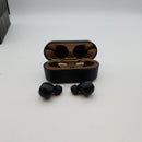 Jabees Firefly Vintage Bluetooth 5.2 Wireless Gaming Earbuds and Charging Case - Noise Cancelling Earbuds with Microphone - 8 Hr Playtime, 80 ms Low Latency, Qualcomm aptX Audio, ENC, 4 Mics (Black)  1081