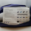 YnM Weighted Blanket” Heavy 100% Oeko-Tex Certified Cotton Material with Premium Glass Beads (Light Grey, 60''x80'' 17lbs), Suit for One Person(~160lb) Use on Queen/King Bed. 1081