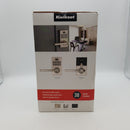 Kwikset 99170-003 SmartCode 917 Keypad Keyless Entry Contemporary Residential Electronic Lever Lock Deadbolt Alternative with Halifax Door Handle and SmartKey Security, Satin Nickel. 1081