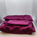 Cherry Home Super Soft Luxury Velvet Fushcia Room Darkening Light Blocking Drapes Curtain Panel Drapery 52 inch Wide by 72 inch Length with Grommet Fushcia,2 Panels