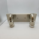 Emliviar 2-Light Bathroom Vanity Light - Bathroom Light Fixture in Brushed Nickel Finish with Clear Glass, YCE237B-2W BN. 1085