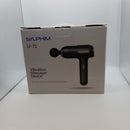 Massage Gun Muscle Neck Back Shoulder Massager- Handheld Deep Tissue Percussion Massager, Rechargeable Powerful Massager with 7 Massage Head Attachments & Portable Bag(Black)