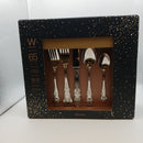 Wallace Queen 65-Piece 18/10 Stainless Steel Flatware Set, Silver, Service for 12 -   1085