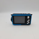 Waterproof Camera 48MP Image 10FT Underwater Camera 2.7K Video Waterproof Digital Camera Underwater Video Camera for Snorkeling,Vacationï¼ˆBlueï¼‰  1085
