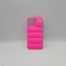 The Puffer Case for iPhone 12 Pro Max, 6.7 Inch,Cute Luxury Down Soft Touch Jacket 3D Protective Cover [Soft Anti-Scratch Microfiber Lining] for iPhone 12 Pro Max (Rose Pink)  1089
