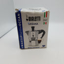 Bialetti Moka Express Export Espresso Maker, 4 Tassen, Silver. 1089