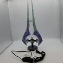 Ukonic Halo Light-Up Covenant Energy Sword Collectible Desktop Lamp with LED Light | Video Game-Themed Room Essentials | Bedside Table Lamp, Home Decor Accessories | 14 Inches Tall. 1089