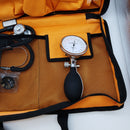 LotFancy Aneroid Sphygmomanometer and Stethoscope Kit, 5-in-1 Palm Manual Blood Pressure Cuff with Adult, Large Adult, Child, Infant, Thigh Cuffs, Portable Carrying Case Included. 1089