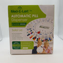 Med-E-Lert Medication Dispenser with Automatic Lock Box 28 Sealed Pill Compartments (Solid White Lid)  1089