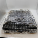 Stackable Wire Baskets for Pantry Organization and Storage - Set of 2 XXL Foldable Pantry Organizer Bins for Kitchen Organization - Metal Pantry Baskets for Food Storage, Snacks, & Fruit Basket