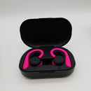 APEKX Bluetooth Headphones True Wireless Earbuds with Charging Case IPX7 Waterproof Stereo Sound Earphones Built-in Mic in-Ear Headsets Deep Bass for Sport Running Pink