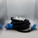 CircleCord 4 Prong 25 Feet Dryer/EV Extension Cord, 30 Amp NEMA 14-30P to 14-30R, Use for Electric Clothes Dryer Power Extension and Level 2 EV Charging, 125V/250V STW 10 Gauge