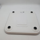 FitTrack Dara Smart BMI Digital Scale - Measure Weight and Body Fat - Most Accurate Bluetooth Glass Bathroom Scale (White)