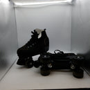 Roller Skates for Women Men High-Top Double-Row Roller Skates Shiny Outdoor Skates