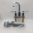 Moen WS84228 Gibson Two-Handle High Arc Bathroom Faucet, Chrome