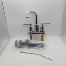 Moen WS84228 Gibson Two-Handle High Arc Bathroom Faucet, Chrome