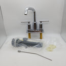 Moen WS84228 Gibson Two-Handle High Arc Bathroom Faucet, Chrome