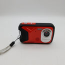 Waterproof Digital Camera,1080P 21MP HD Digital Camera with 2.8" LCD Screen,Rechargeable Point and Shoot Camera,Compact Portable Digital Camera for Kids Students,Teens,Beginner with 8X Digital Zoom