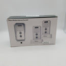Wuloo Wireless Intercom Doorbells for Home Classroom, Intercomunicador Waterproof Electronic Doorbell Chime with 1/2 Mile Range 3 Volume Levels Rechargeable Battery Including Mute Mode(Black, 1&2)