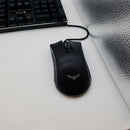 Havit Mechanical Keyboard and Mouse Combo RGB Gaming 104 Keys Blue Switches Wired USB Keyboards with Detachable Wrist Rest, Programmable Gaming Mouse for PC Gamer Computer Desktop (Black)