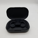 Sport in-Ear TWS Headphone APEKX True Wireless Bluetooth 5.1 Sports Earphone, IPX7 Waterproof Stereo Sound, Built-in Mic Earphones for Sports Gym Workouts(Black)