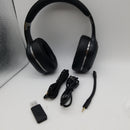 COOSII P80C Bluetooth Headphones Wireless with Dual Microphone with V5.0 USB Dongle Adapter for PC Computer Home Office Online Class Headset, 40H for Laptop Chromebook Cellphone Skype Zoom Call Center