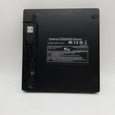 ORIGBELIE External CD DVD Drive, Ultra Slim CD Burner USB 3.0 with 4 USB Ports and 2 TF/SD Card Slots, Optical Disk Drive for Laptop Mac, PC Windows 11/10/8/7 Linux OS