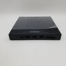 ORIGBELIE External CD DVD Drive, Ultra Slim CD Burner USB 3.0 with 4 USB Ports and 2 TF/SD Card Slots, Optical Disk Drive for Laptop Mac, PC Windows 11/10/8/7 Linux OS