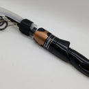 PLUSINNO Fishing Rod and Reel Combos, Bronze Warrior Toray 24-Ton Carbon Matrix Telescopic Fishing Rod