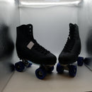 CHICAGO SKATES Men's Classic Roller Skates-Premium Black Quad Rink Skates-size 10