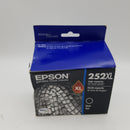 EPSON T252 DURABrite Ultra Ink High Capacity Black Cartridge (T252XL120-S) for select Epson WorkForce Printers