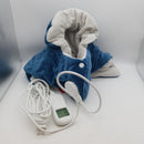 Weighted Heating Pad for Neck and Shoulders, Comfytemp 2.2lb Large Electric Heated Neck Shoulder Wrap for Pain Relief - 9 Heat Settings, 11 Auto-Off with Countdown, Stay on, Backlight - 19"x22"