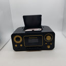 Studebaker Classic CD/Cassette/AM/FM Boombox Black-Gold No Size