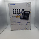 Panasonic KX-TG985 Expandable Cordless Phone System Link2Cell Bluetooth - 5 Handsets DECT 6.0 Bluetooth, Voice Assist, Low Battery Alert, Answering Machine, Call Blocking, Talking Caller ID, Black