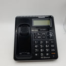 Panasonic KX-TG985 Expandable Cordless Phone System Link2Cell Bluetooth - 5 Handsets DECT 6.0 Bluetooth, Voice Assist, Low Battery Alert, Answering Machine, Call Blocking, Talking Caller ID, Black