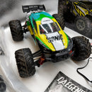 LAEGENDARY RC Cars - Off Road Remote Control Car for Adults & Kids, Waterproof All Terrain 4x4 Truck w/ 2 Batteries - 1:16 Scale, Brushless, Green - Black