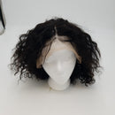 Sailk Short Bob Wigs Lace Front Human Hair Wigs for Black Women Curly Wigs With Baby Hair Pre Plucked Natural Hairline Wigs (12 Inch)