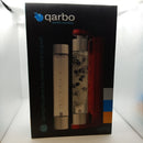 Twenty39 Qarbo - Sparkling Water Maker and Fruit Infuser - Premium Carbonation Machine with Two 1L BPA Free Bottles - Infuses Flavor while Carbonating Beverages (Metallic-Red)